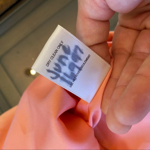 Rebecca Taylor Silk Dress Peach Colored Size 0 - Picture 10 of 13